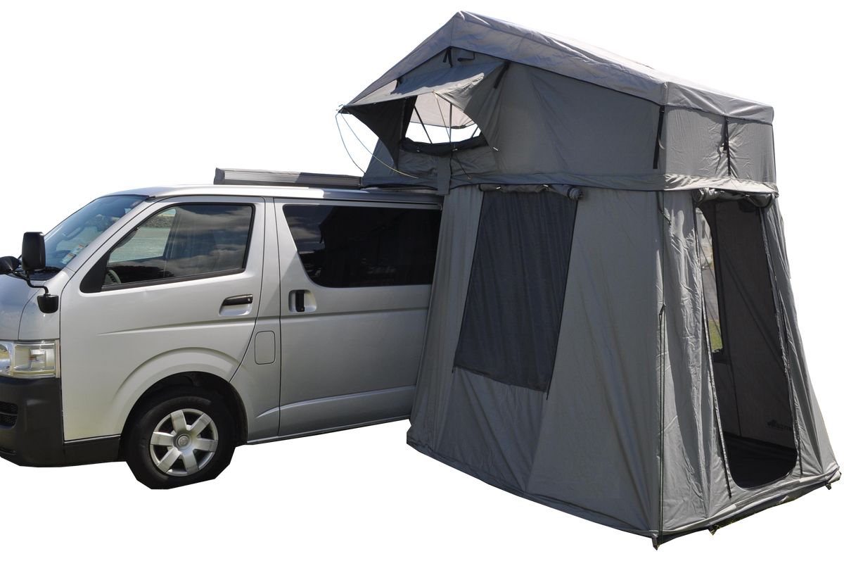 Extended Ventura Deluxe 1.4 Roof Top Tent + Annex - view 4