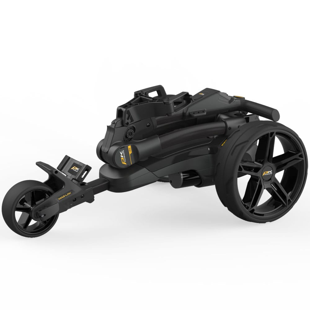 PowaKaddy FX1 Electric Golf Trolley 2026 - Black - view 4