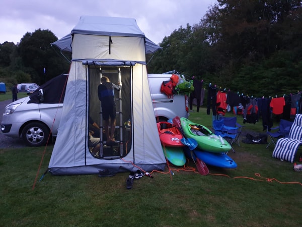 Extended Ventura Deluxe 1.4 Roof Top Tent + Annex - view 20