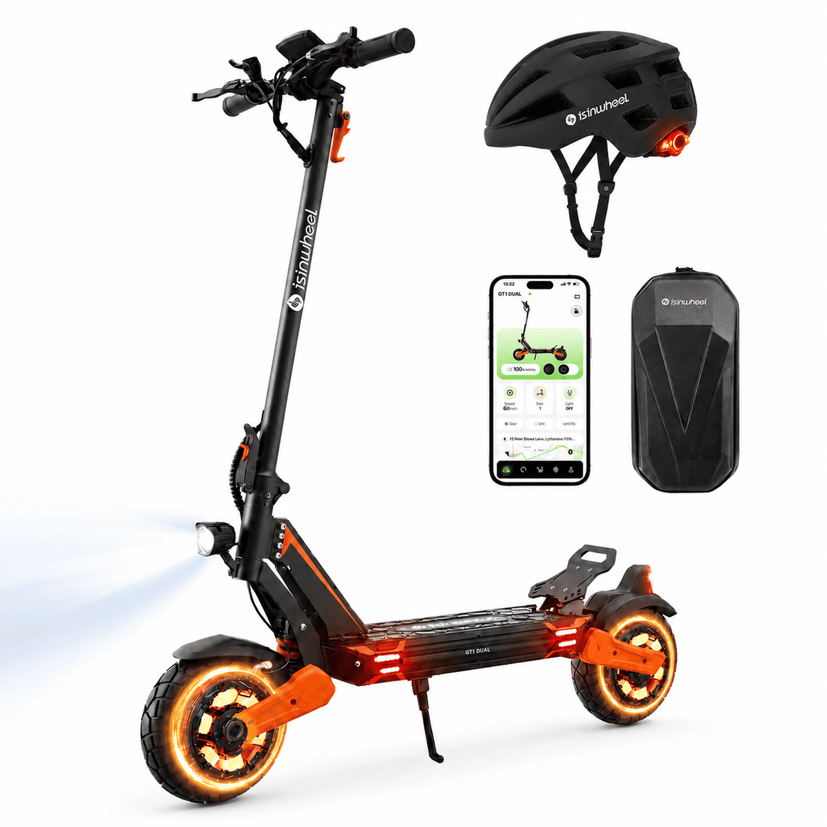 Isinwheel GT1 Dual-Motor Electric Scooter - view 2